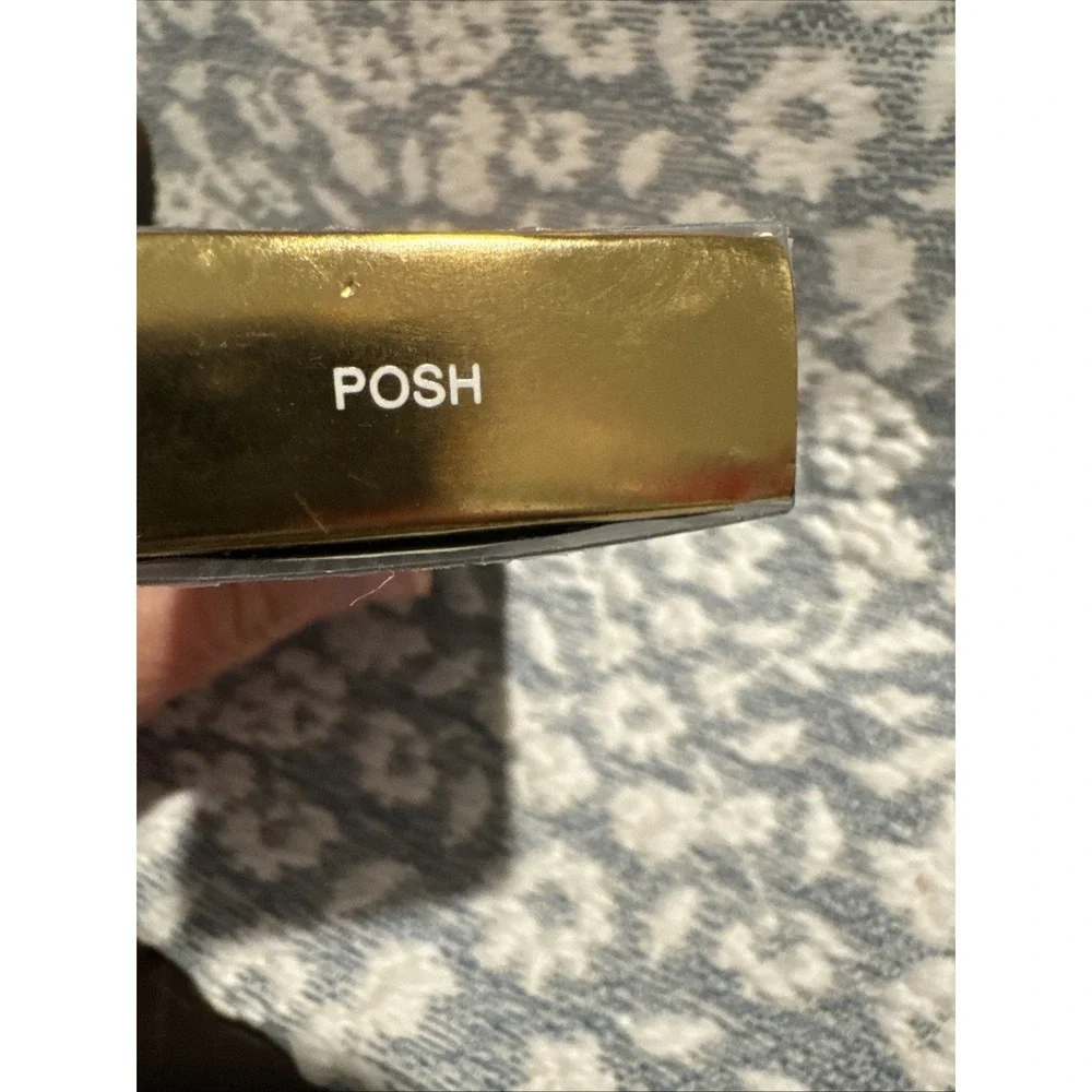 Huda Beauty Lip Strobe Posh Strobing Metallic Lip Gloss/Shimmer-NIB